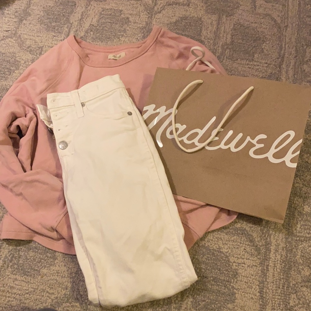 Made well jeans and adorable shirt!